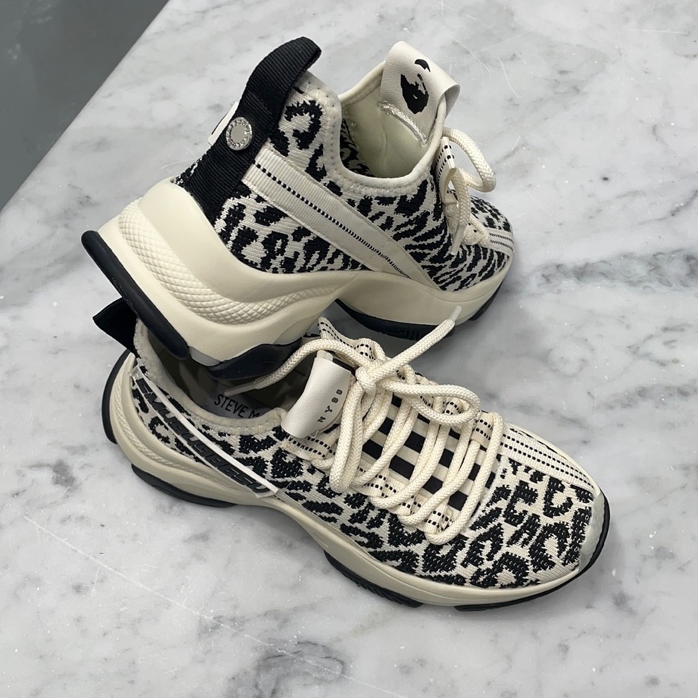 Steve Madden Leopard Print Sneakers
